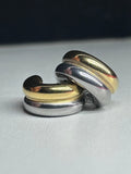 Two tone earring ￼