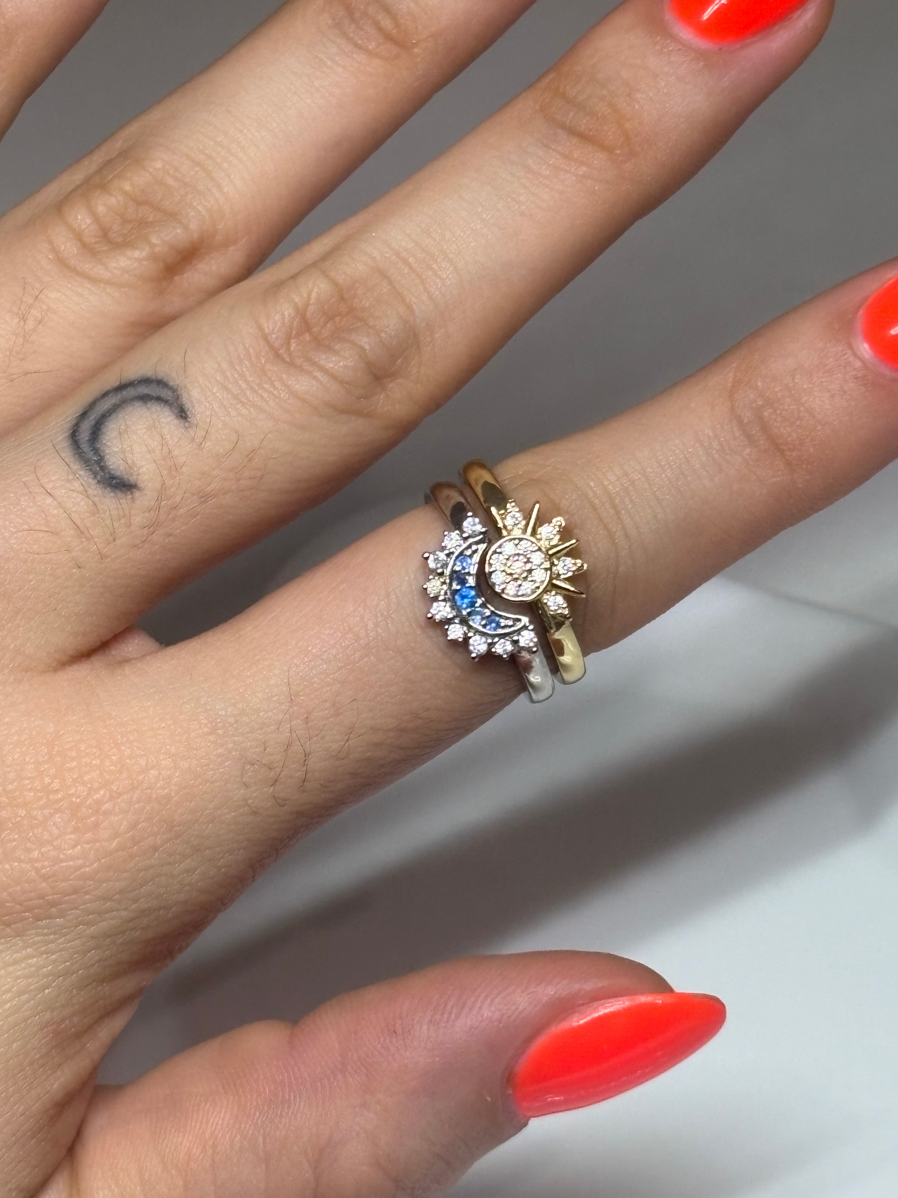 Sol y Luna Ring
