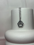 Dog silver paw