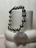Ball bracelet silver (charms)