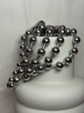 Ball bracelet silver