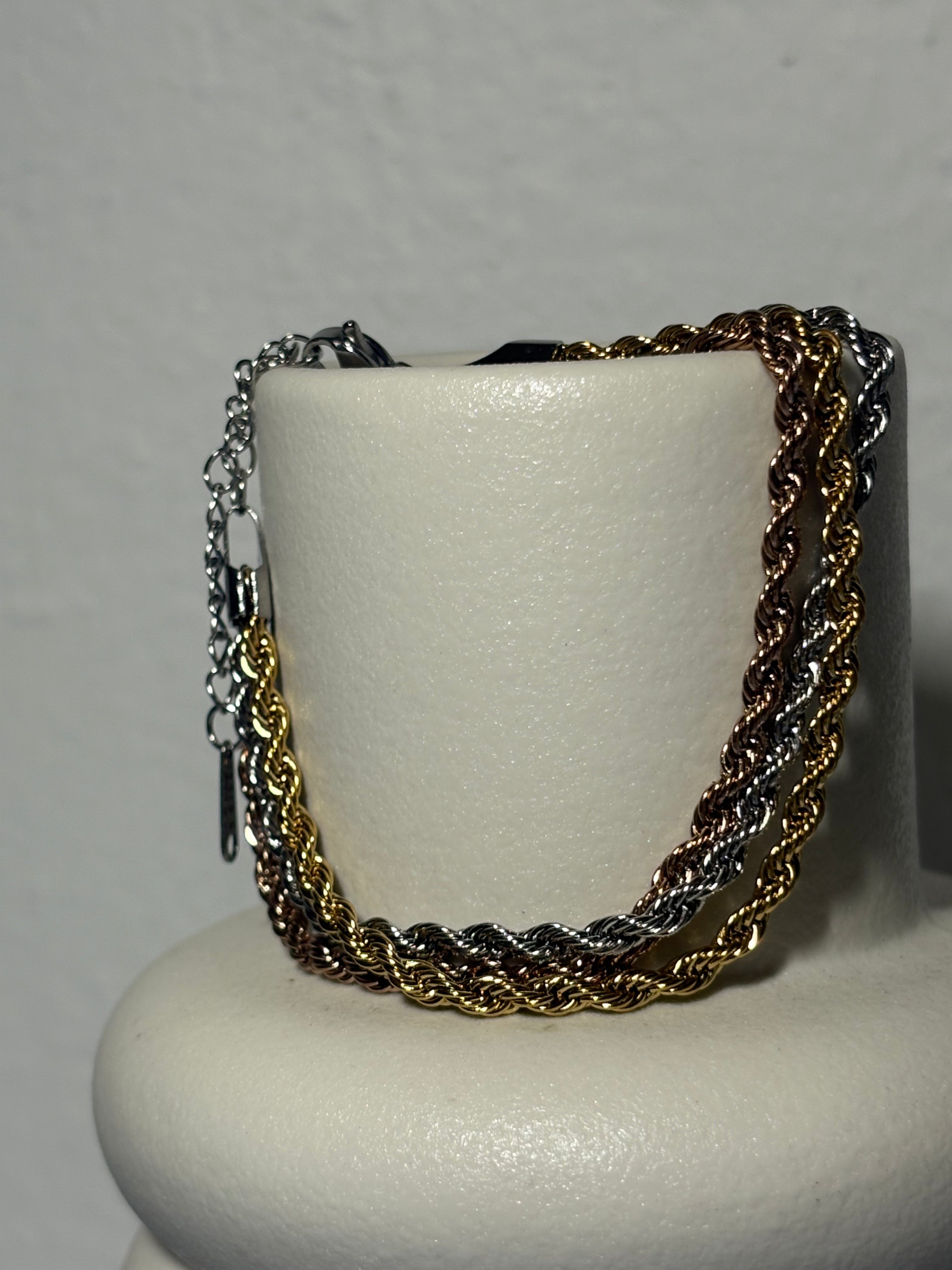Bracelet three tone